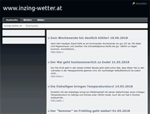 Tablet Screenshot of inzing-wetter.at